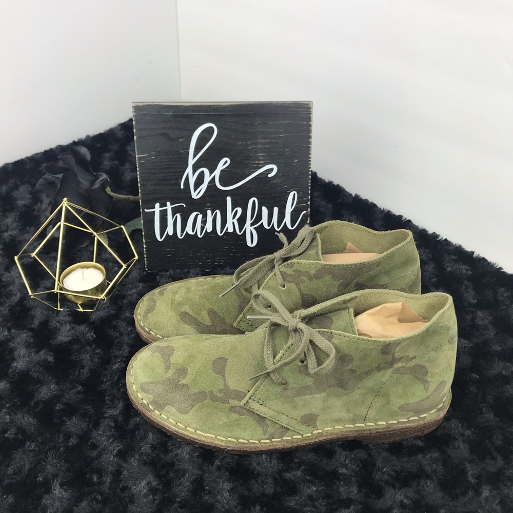 Crewcuts (J.Crew) Suede Camo Boots